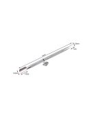 Nemesacél körömápoló spatula és kaparó hibrid körömápoláshoz