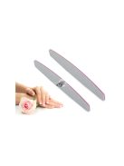 Kétoldalas körmölő fájl 100/180 zebramintás hajó