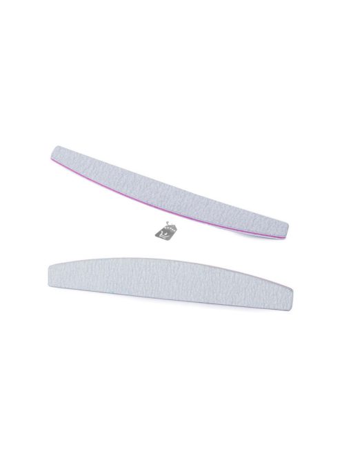 Kétoldalas körmölő fájl 100/180 zebramintás hajó