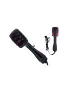 Kétfunkciós hajszárító és hajkiegyenesítő kefe - hajformázó eszköz