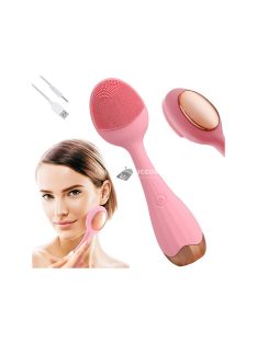   Arclemosó kefe rezgő masszírozóval - bőrápolás, arcápolás, tisztítás, szépségápolás, rezgő kefe, arctisztító