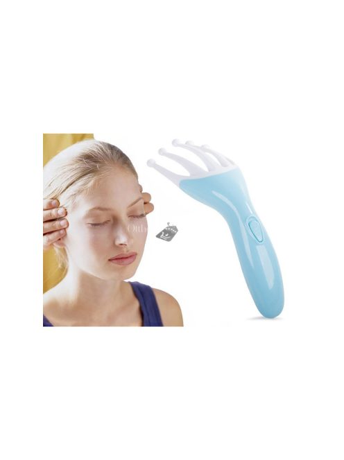 Fejbőr masszírozó fésű hajnövekedést serkentő rezgéssel