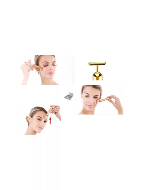 Aranyrudas rezgő arcmasszírozó