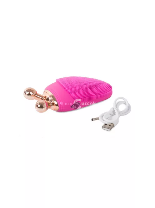 Testmasszírozó hanghullámú 3D kefe