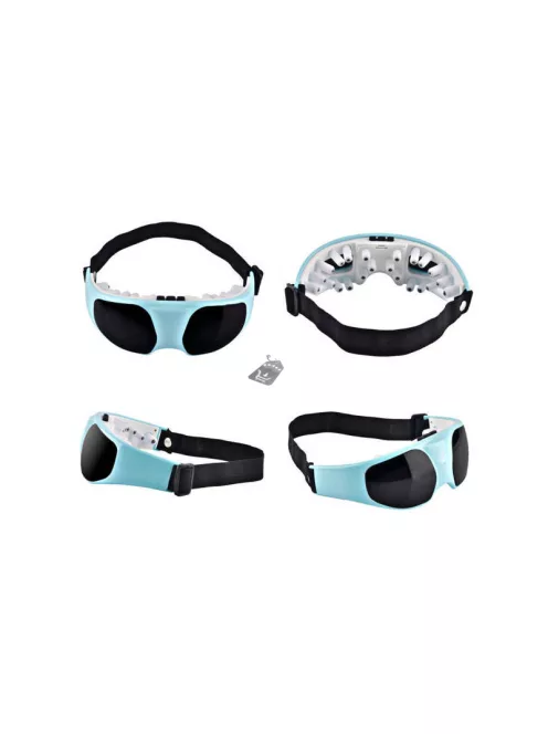 Elektromos szemmasszírozó szemüveg - szemkörnyék ápolás, stresszoldás, szemfáradtság csökkentése