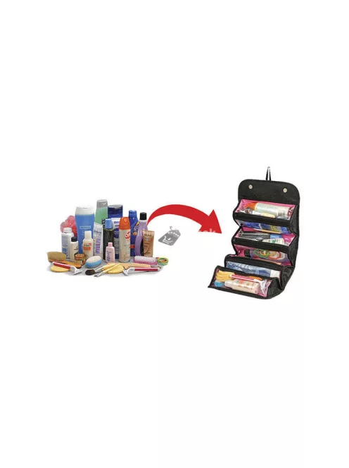 Szépségápolási tároló utazáshoz - Roll n go