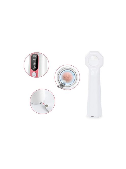 Mitesszer és pattanás szívó LED nagyítóval