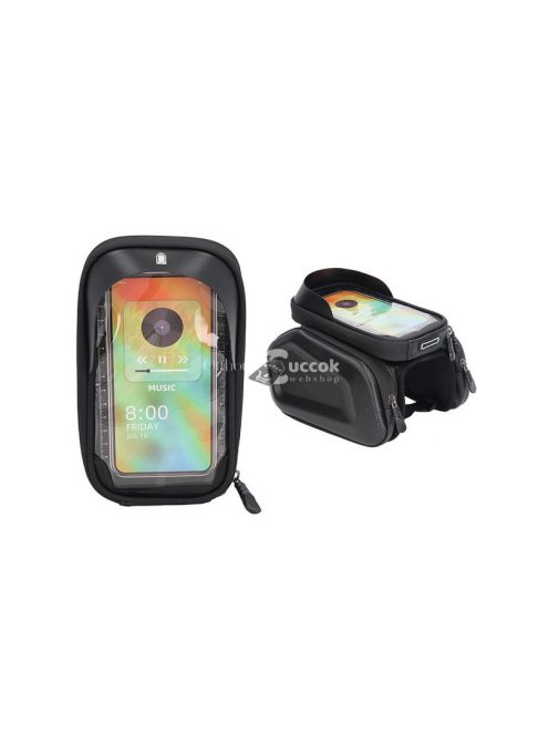 Kerékpár váz táska telefon tok kerékpár vízálló - Kerékpár tartó tok pannier telefon vízálló