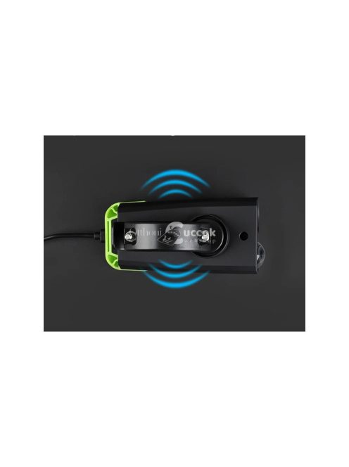 Erős bringalámpa elöl LED hátsó fény mérőóra akkumulátor 2in1