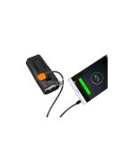 Kerékpárlámpa elöl-hátul LED kerékpár szett USB töltéssel