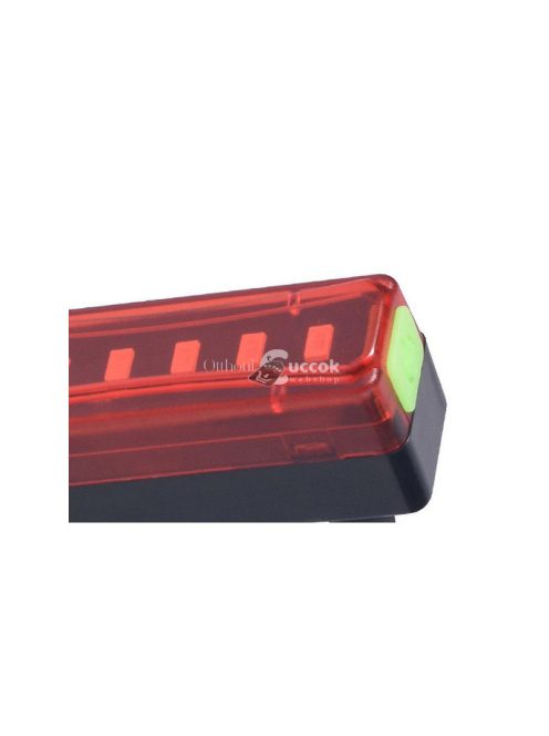 Hátsó kerékpár LED lámpa USB töltésű bicikli lámpa