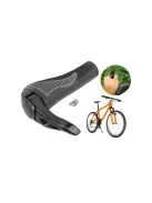 Bicikli szarv fogantyú gumiból, szarvakkal - bicikli kiegészítő - kerékpár kormány markolat - bicikli szarv fogantyú