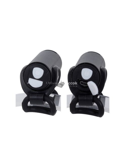 Kerékpár első lámpa LED-es fáklyával