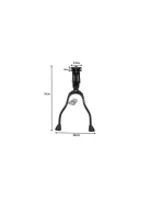 Kerékpártartó kerékpártalp dupla - Kerékpár tárolás, praktikus kerékpártartó, stabil kerékpártalp