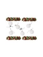 Karácsonyfa díszek 6cm-es készletben 36db - Choinker bombes