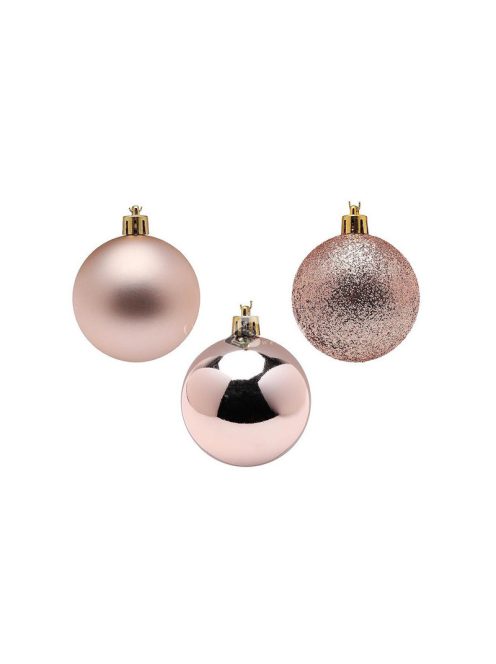 Karácsonyfadíszek 30 darab arany csillogó matt - Karácsonyi díszek, arany díszek