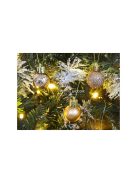 Karácsonyfadíszek 30 darab arany csillogó matt - Karácsonyi díszek, arany díszek