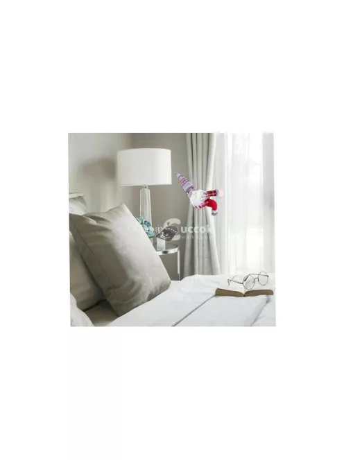 Mikulás manó manó tépőzáras függöny tartó