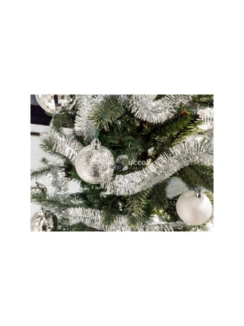 Karácsonyi gyertyatartó 2m ezüst lánc