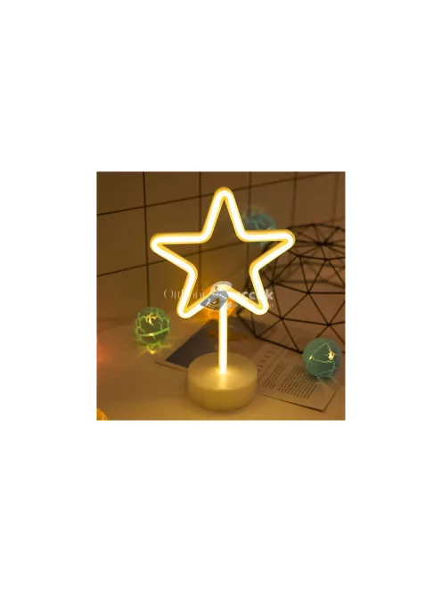 Álló csillag 100 LED karácsonyfa fény nagy USB-vel