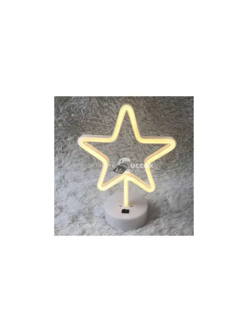 Álló csillag 100 LED karácsonyfa fény nagy USB-vel