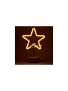 Álló csillag 100 LED karácsonyfa fény nagy USB-vel