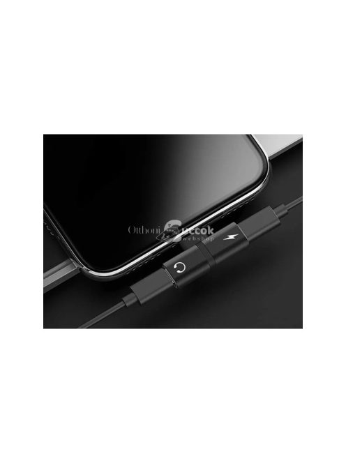 Villám adapter iPad iPhone 2 az 1-ben töltés adatkábel