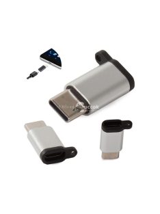   Micro USB-ről USB Type C 3.1 adapter - gyors adatátvitel, töltés, univerzális használat
