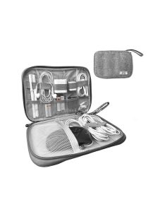 Utazó szervező táska kábelekhez és töltőkhöz