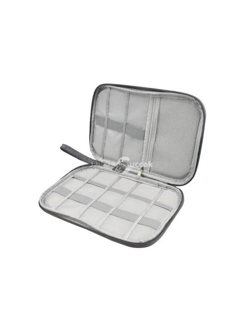 Utazó szervező táska kábelekhez és töltőkhöz