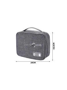 Utazási szervező táska töltőkhöz és kábelekhez