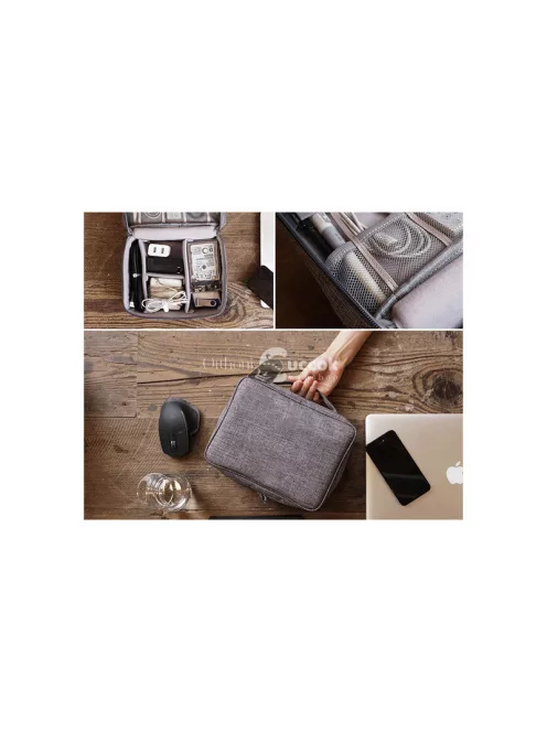 Utazási szervező táska töltőkhöz és kábelekhez