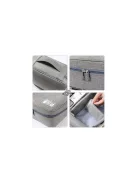 Utazási szervező táska töltőkhöz és kábelekhez