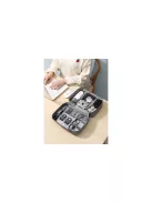 Utazási szervező táska töltőkhöz és kábelekhez