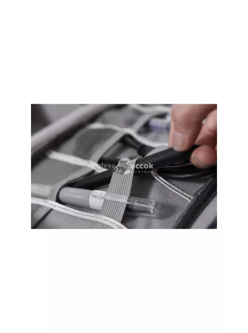 Utazási szervező táska töltőkhöz és kábelekhez