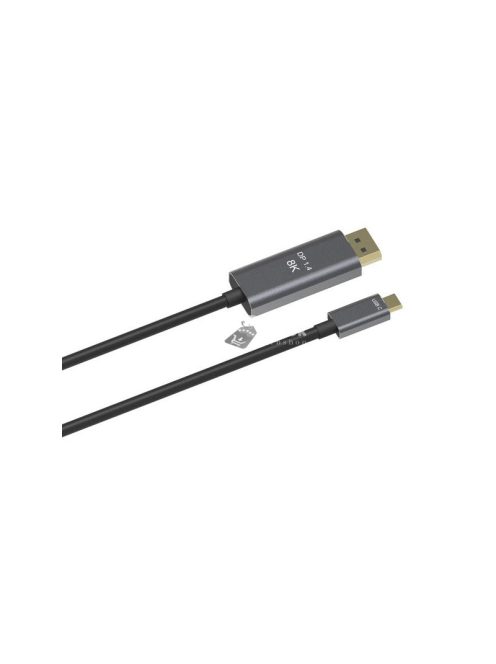 Kijelzőport USB-C 1.4 videó hang USB-C 8K 4K 2K kábel 1.8m