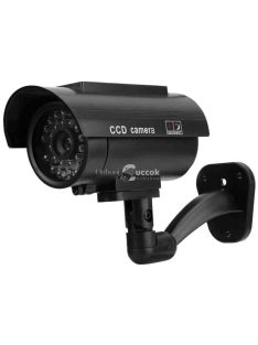   Dummi kamera napelemes falikamera villogó diódával és IR LED figyeléssel