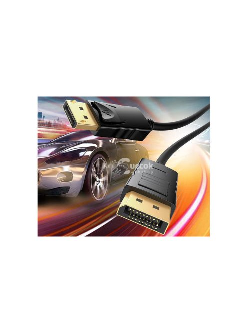 8K 4K 2K 1.5m Hang- és Videókábel DisplayPort csatlakozóval