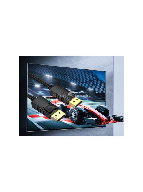 8K 4K 2K 1.5m Hang- és Videókábel DisplayPort csatlakozóval