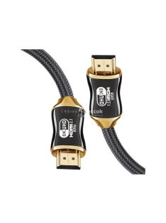   HDMI 2.1 videó kábel Ultra High Speed 8K 60Hz 4K 120Hz HQ arany 2m