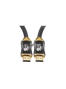 HDMI 2.1 videó kábel Ultra High Speed 8K 60Hz 4K 120Hz HQ arany 2m