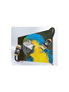   HDMI 2.1 videó kábel Ultra High Speed 8K 60Hz 4K 120Hz HQ arany 1.5m