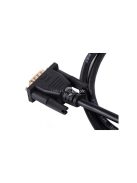 VGA - HDMI kábel arany csatlakozóval, Full HD D-sub kábellel