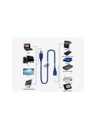 USB 3.0 adapter árnyékolt kábel 1.5m