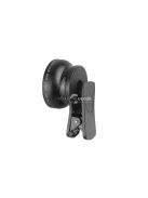 Okostelefon lencse 2 az 1-ben 0.45x 12.5x makró klip-on kamera