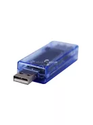 USB töltőárammérő és feszültségmérő - digitális voltmérő és ampermérő