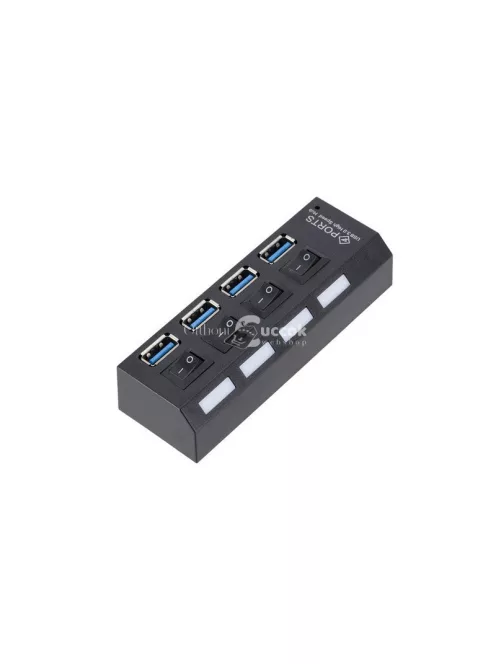 USB port elosztó 4 portos USB 3.0 támogatással
