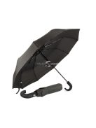 Automatikus fekete uniszex összecsukható esernyő