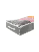 Tárolódoboz ruhás szekrény rendszerező cipőhöz és ágyneműhöz - nagy méret, cipzárral