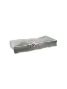 Tárolódoboz ruhás szekrény rendszerező cipőhöz és ágyneműhöz - nagy méret, cipzárral